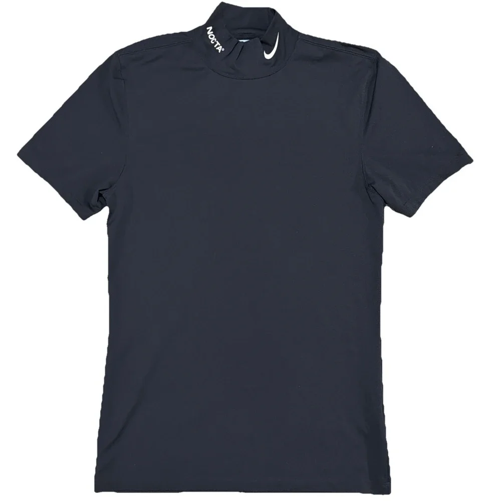 Nike X Drake Nocta Golf Mock Neck‎ Top Black Men's XS EUC HTF DJ5576-010